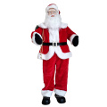 Стоящий гигантский Санта -Клаус на открытом воздухе рождественские украшения